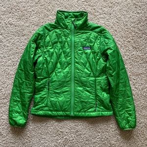 Patagonia Nano Puff Jacket Green Size S